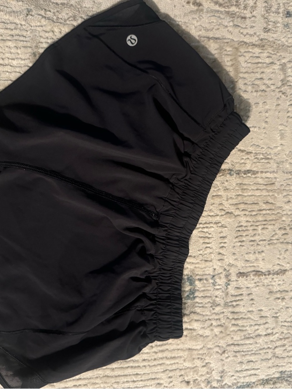 Lululemon navy hotty hot shorts